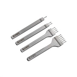 Пробійник вилковий для розмітки шва 4 мм, набір 4шт.